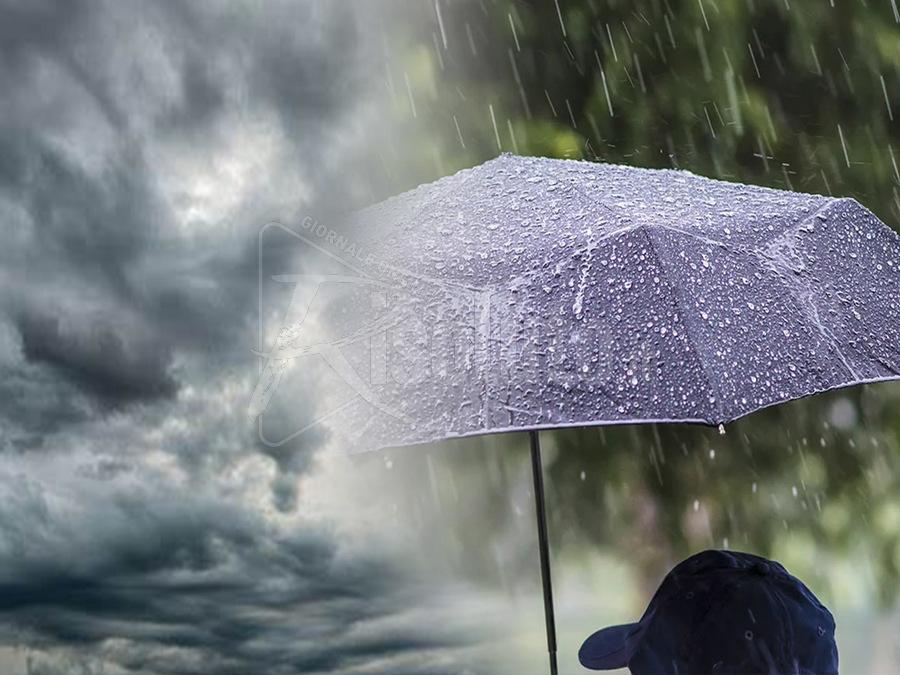 Allerta gialla oggi in Sicilia e temperature in calo