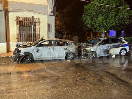 Bruciate a Campobello di Mazara due auto della Polizia municipale
