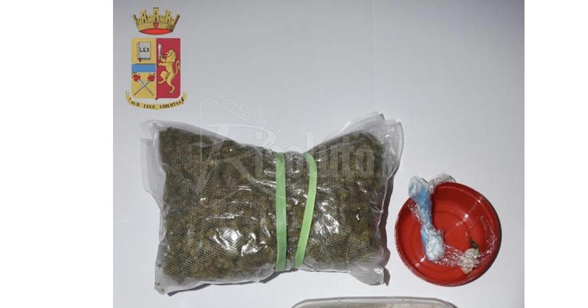 Detenzione e spaccio di stupefacenti in casa a Licata