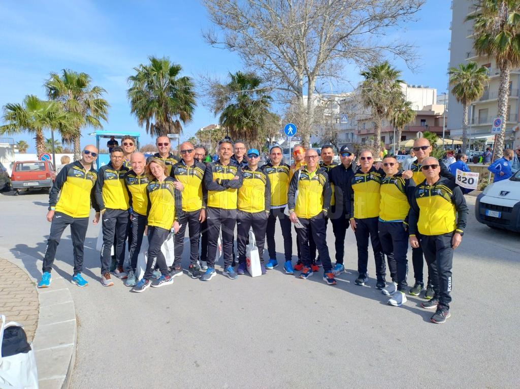 Partecipanti alla Maratona del Vino a Marsala