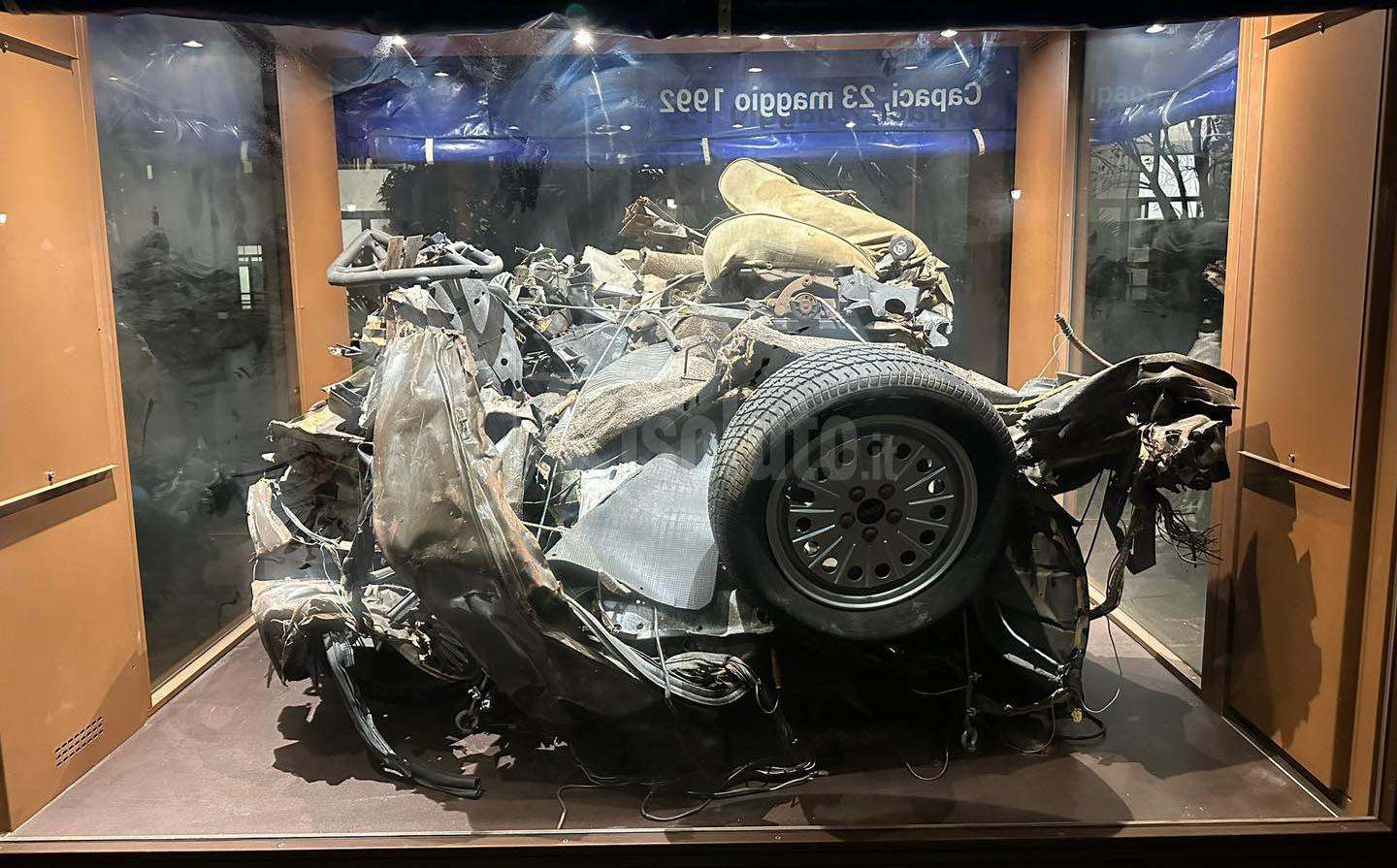 Martedi 25 aprile l’auto della strage di Capaci a Castelvetrano con il ministro Piantedosi