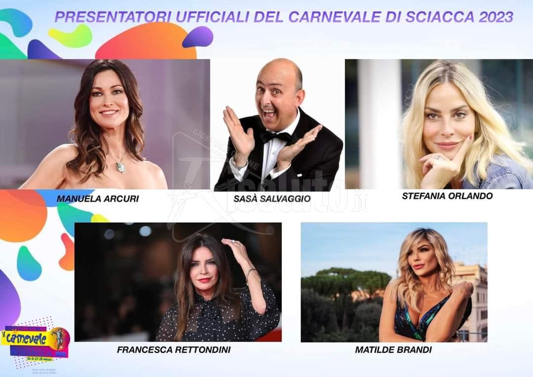 Sasà presentatore del Carnevale di Sciacca 2023, con lui 4 donne dello spettacolo italiano