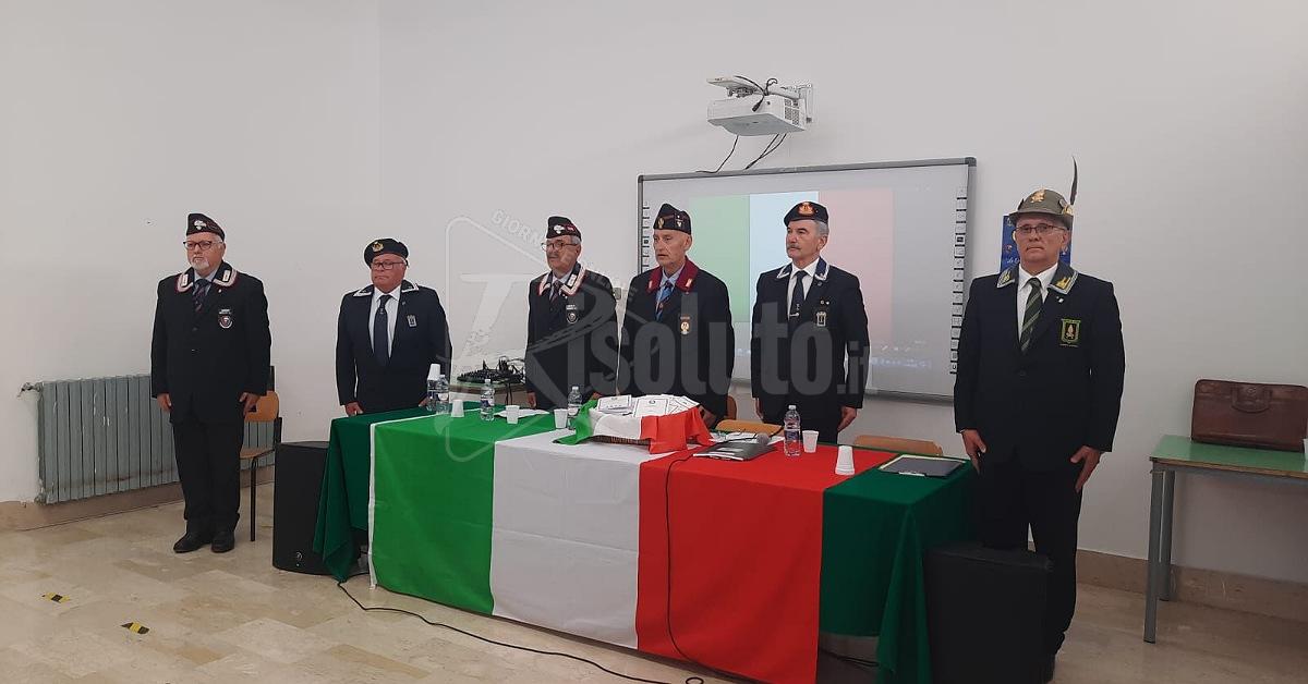 Associazioni d'Arma di Sciacca incontrano le scuole per parlare della Costituzione italiana