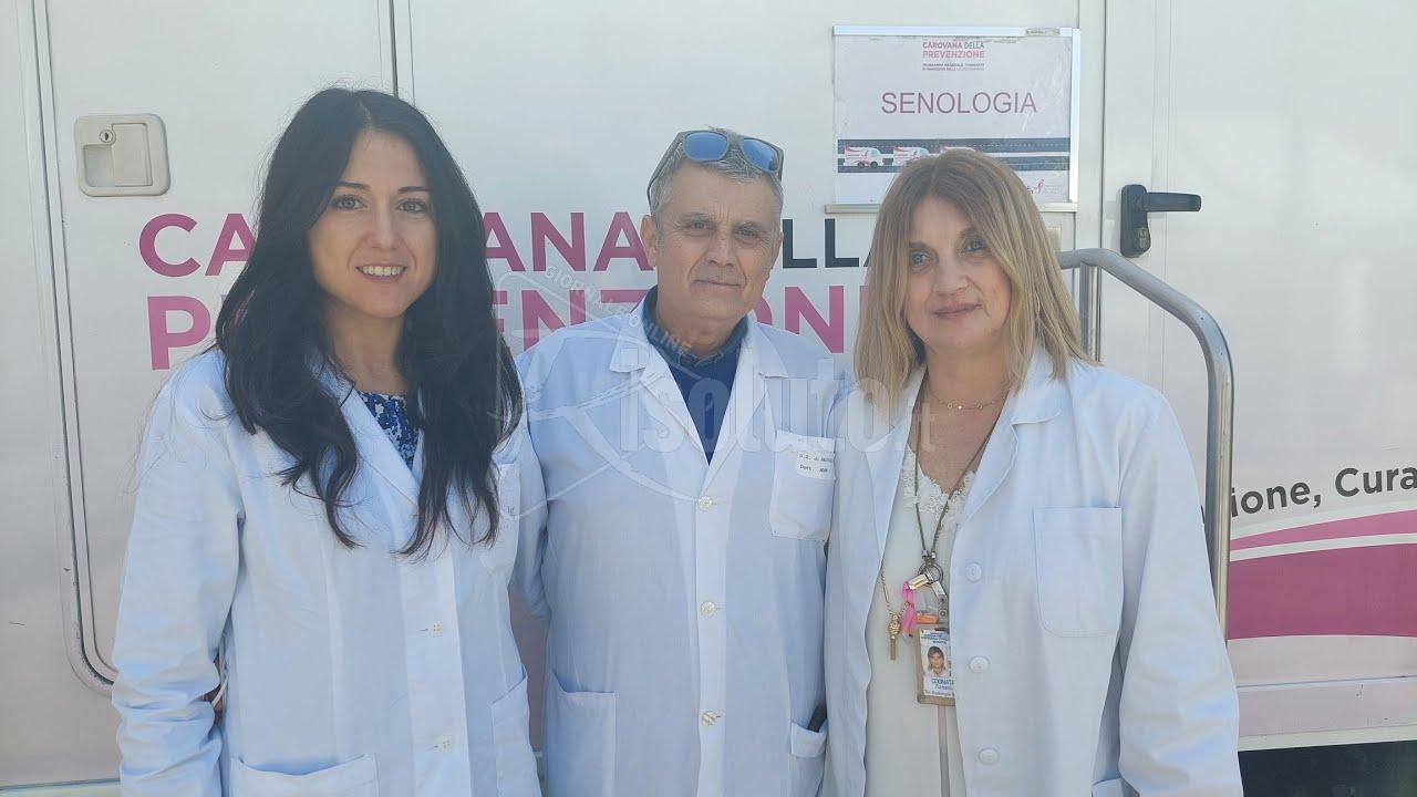 La Carovana della Prevenzione a Menfi, Adamo: "Screening fondamentale" (Video)