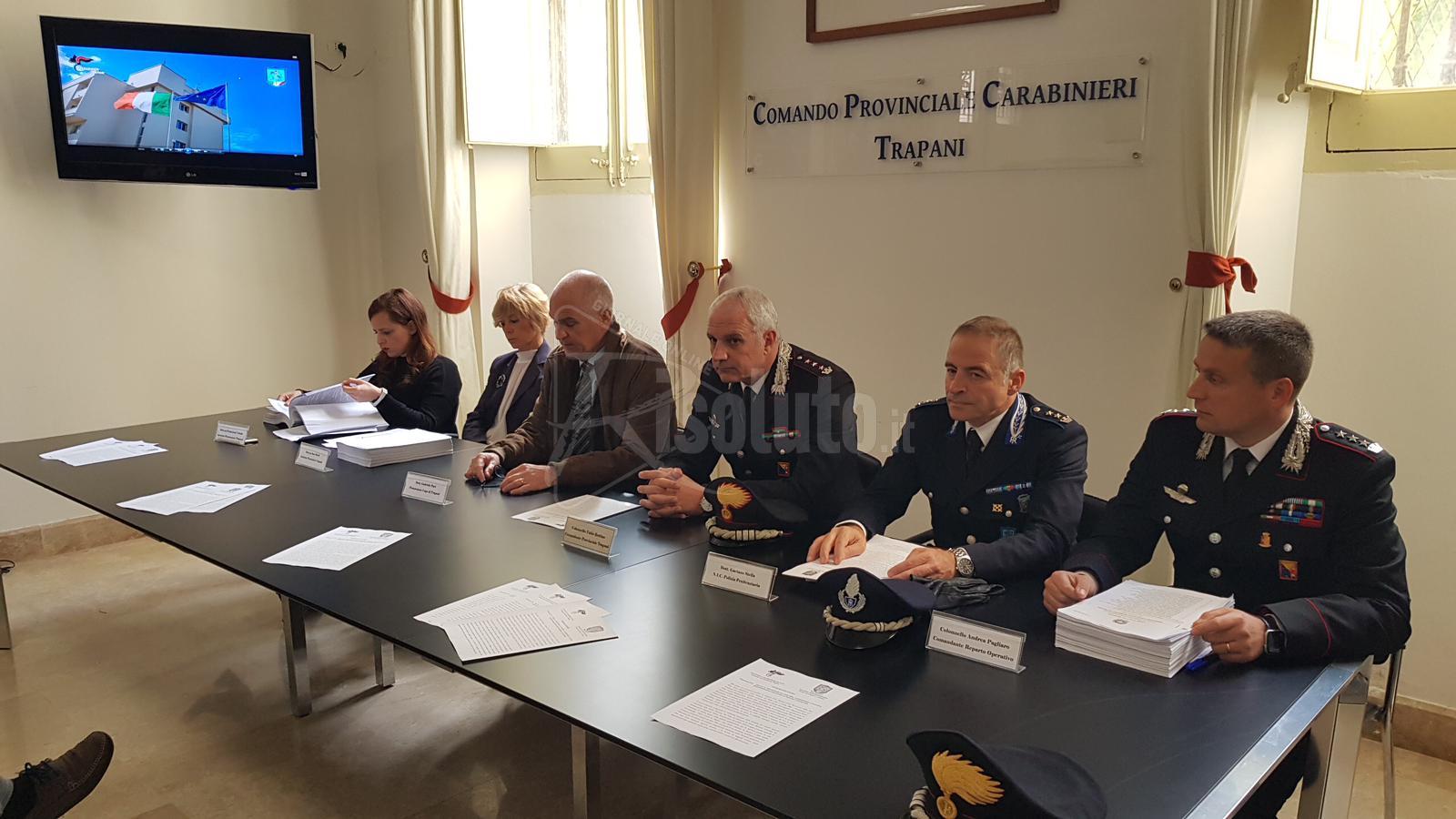 Trapani: droga, cellulari e profumi in carcere. Eseguite 24 misure cautelari