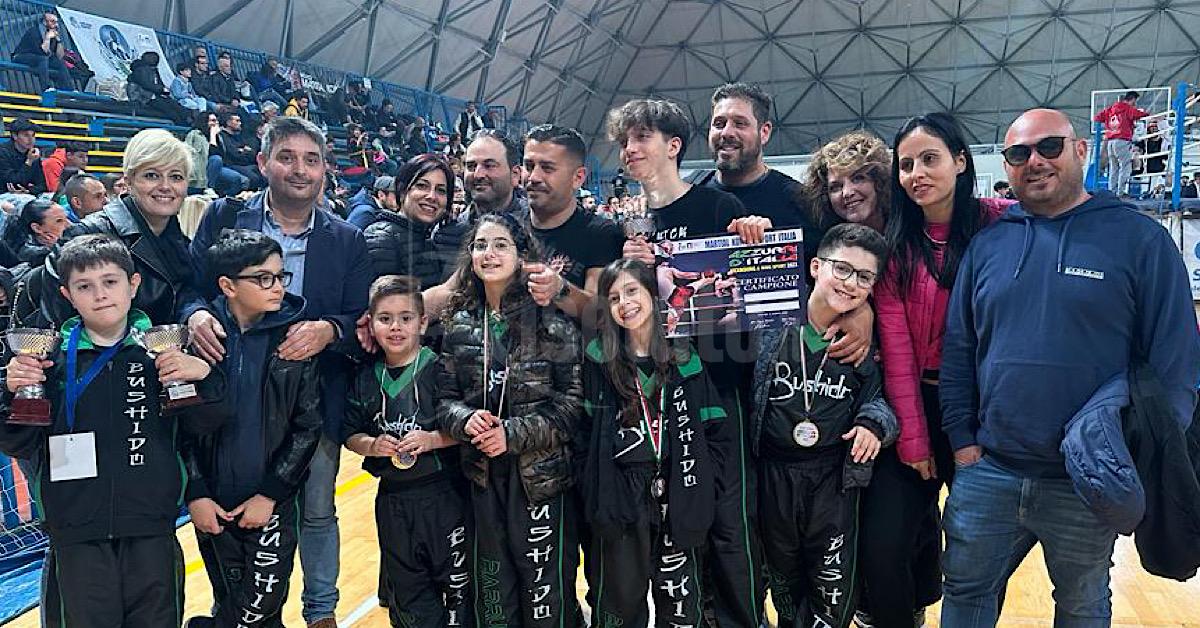 Kick boxing, sei primi posti per la Bushido a Salemi