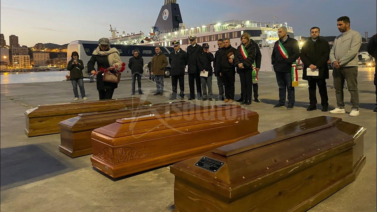 Da stasera a Montevago le salme di quattro migranti morti in mare