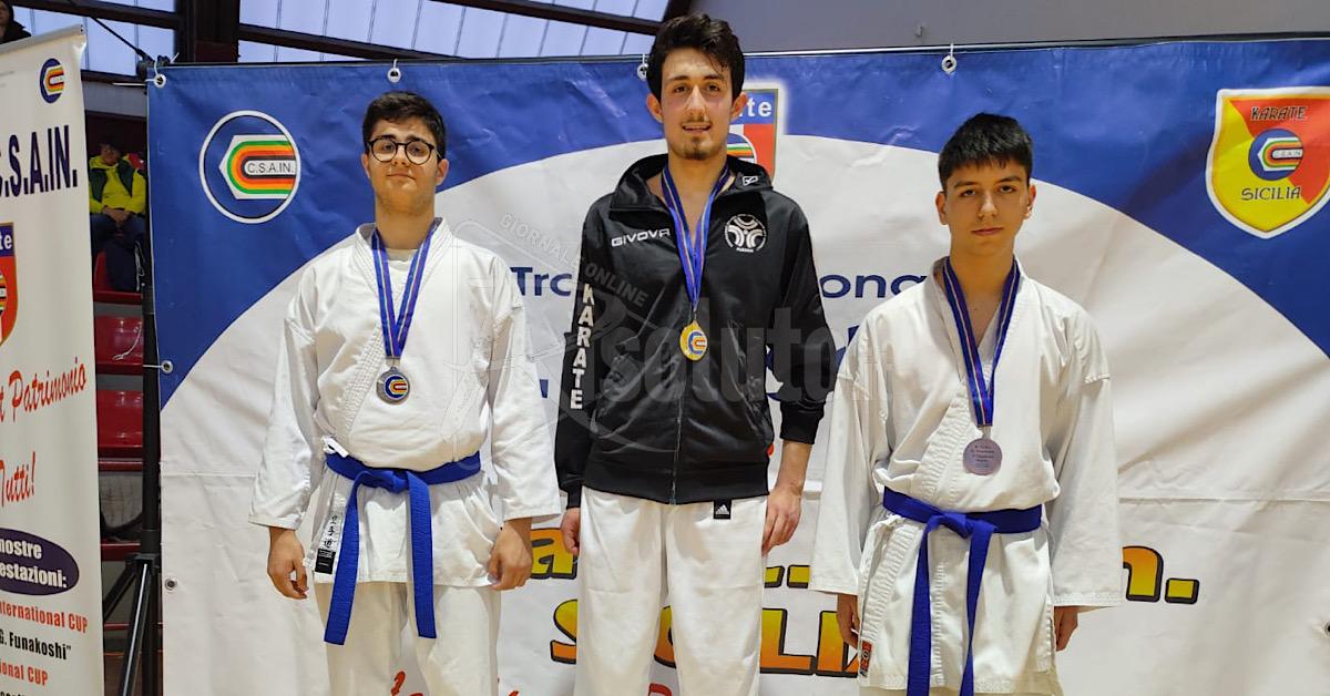 Trasferta ad Acireale per il settore Karate della Sakura di Sciacca