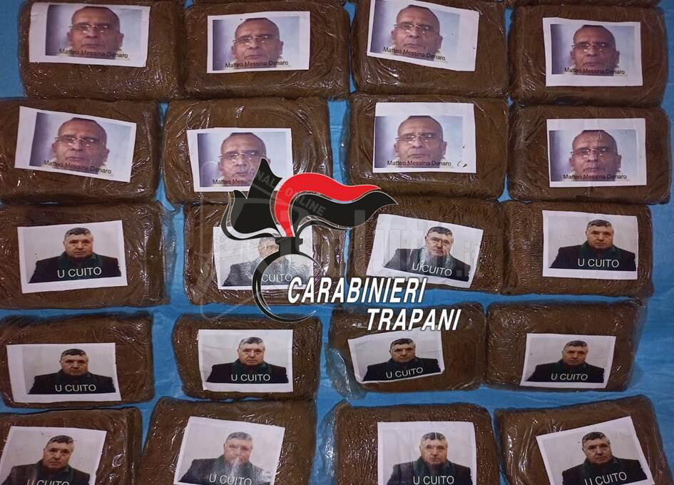 Scoperto laboratorio di droga a Marsala,  dosi marchiate Matteo Messina Denaro e Totò Riina