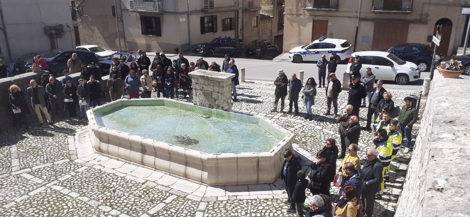 Opera in memoria  delle vittime del Covid-19 a Santo Stefano di Quiquina