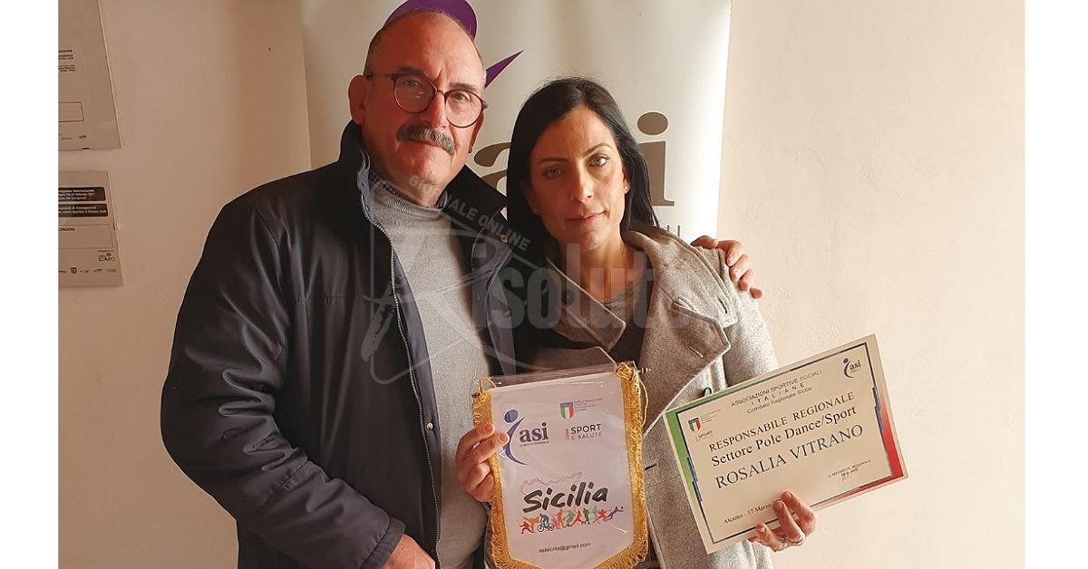 Lia Vitrano di Sciacca responsabile regionale “Pole/Dance Sport” dell’Asi