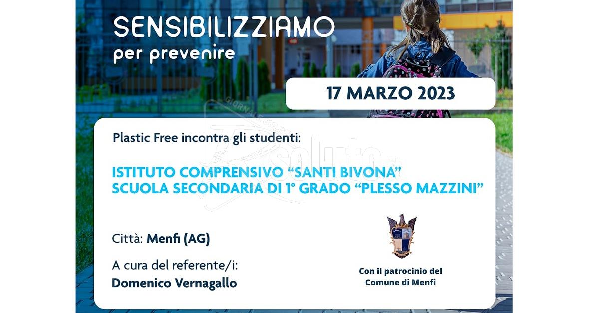 Educazione ambientale, una settimana di Plasticfree a Menfi
