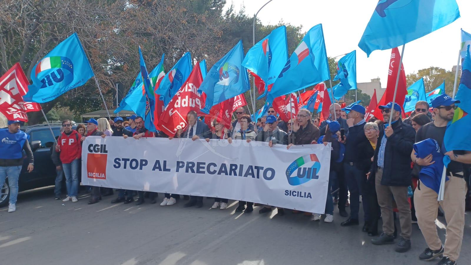 Precari Covid, protesta con corteo a Palermo