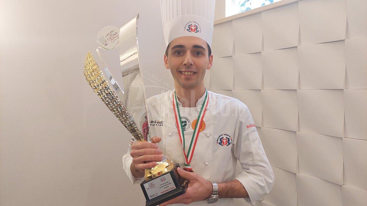 E' il saccense Giampiero Ingrao il campione italiano di pasticceria junior (Video)