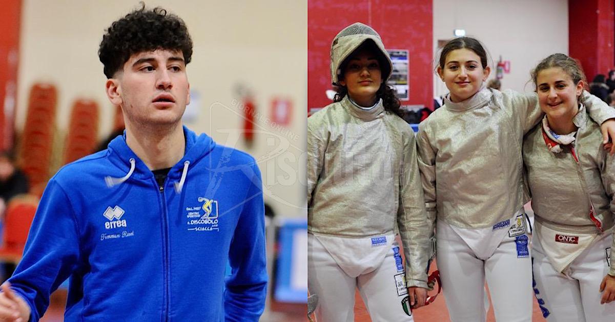 Scherma, Rossi e Mantegna spingono la Discobolo nella prova abruzzese