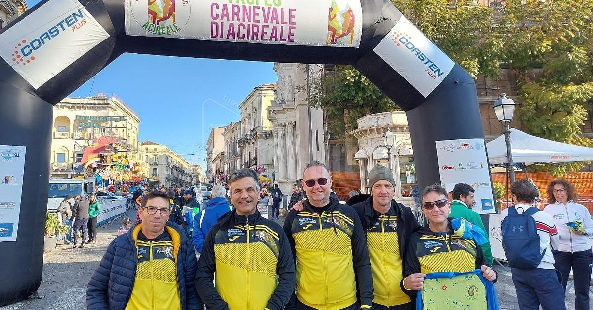Corsa su strada, successo del Trofeo Carnevale di Acireale con saccensi in gara