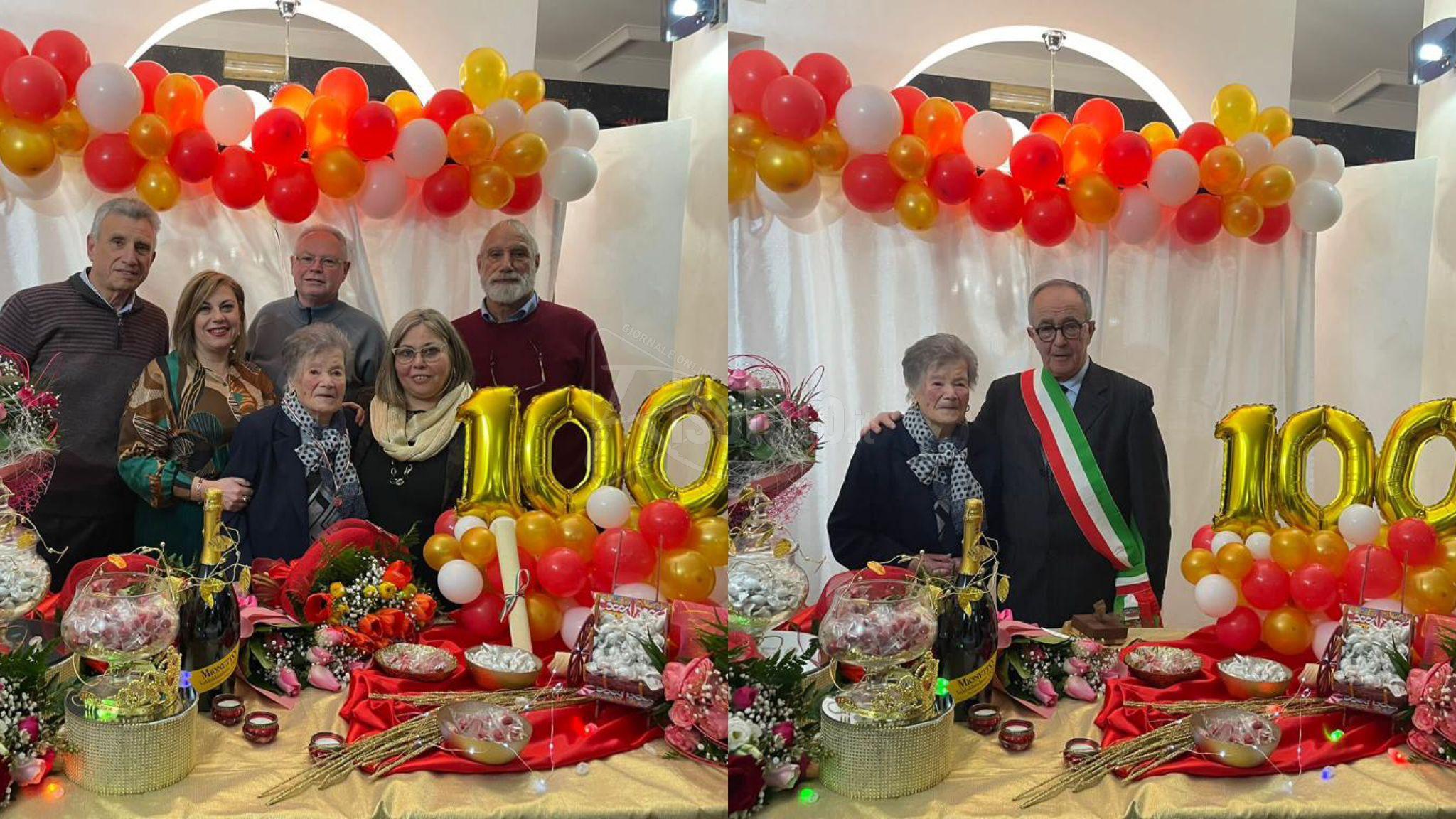 Caltabellotta città dei centenari, stasera festa per Angela Grado