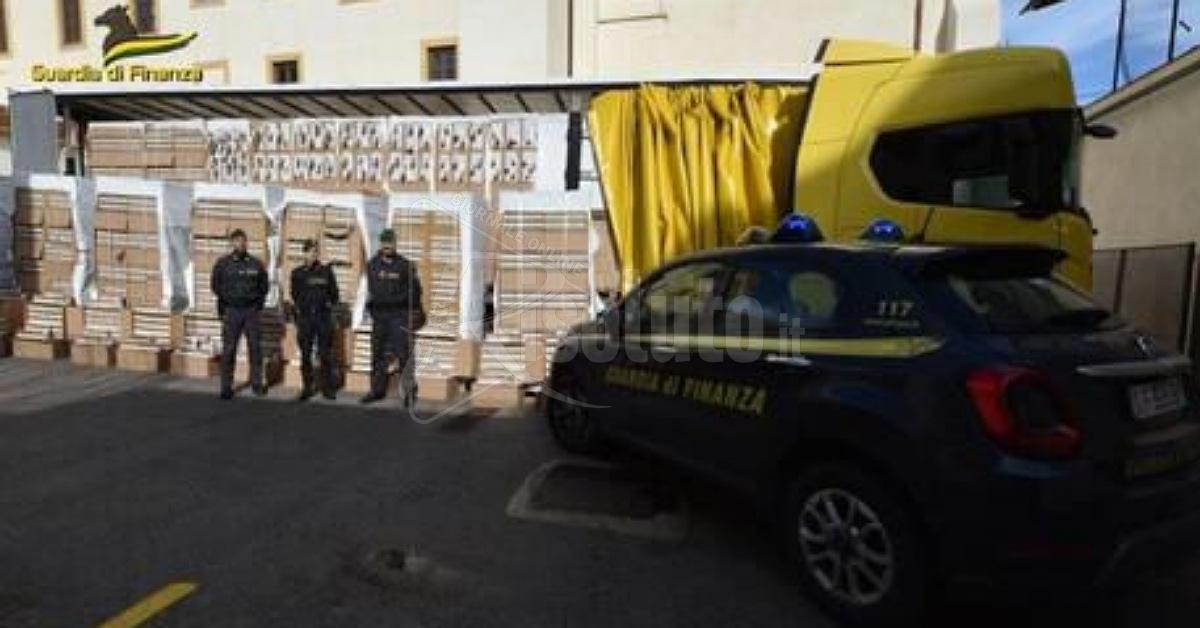 Scoperto uno dei più grossi carichi illegali di sigarette in Sicilia