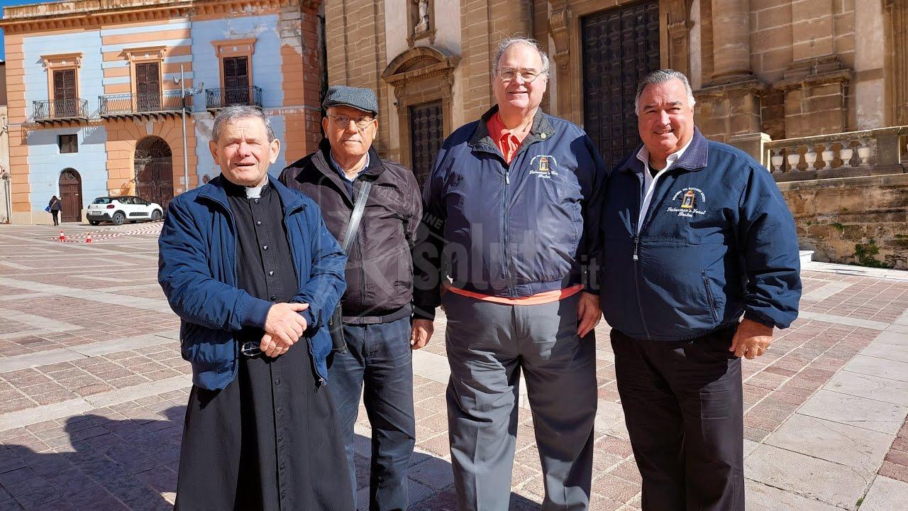 Un cordone di 30 volontari per la processione della Madonna del Soccorso (Video)