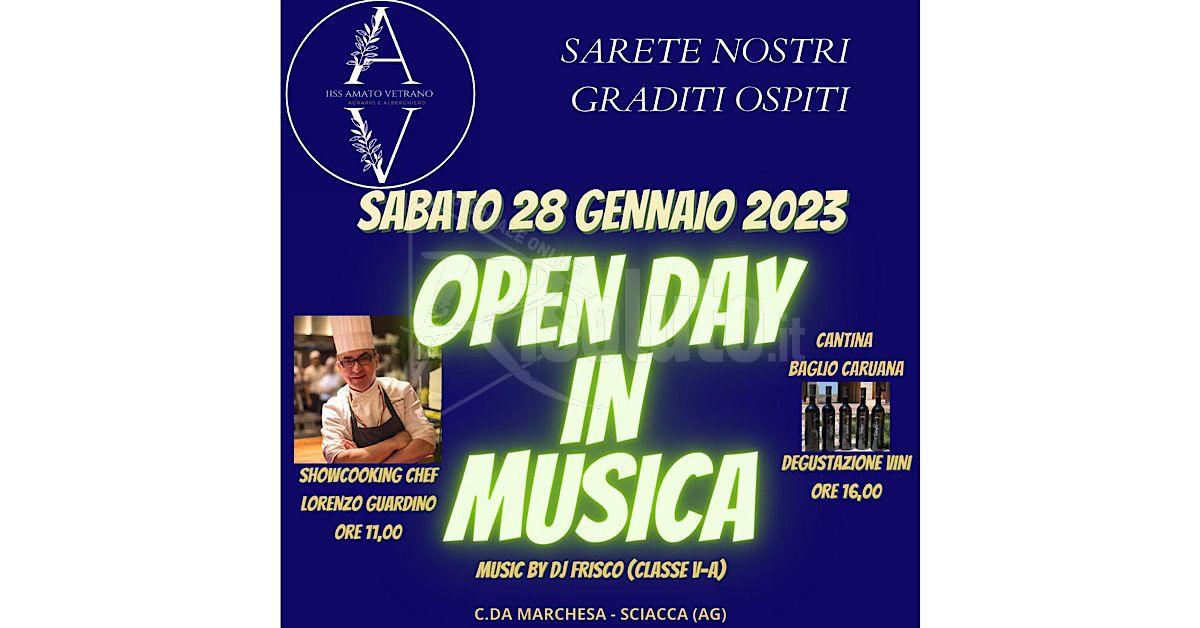 Sabato ultimo appuntamento "open day" per l'Amato Vetrano di Sciacca