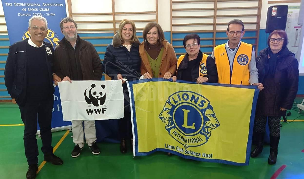 Professori dell'Inveges a lezione d'ambiente con WWF e Lions