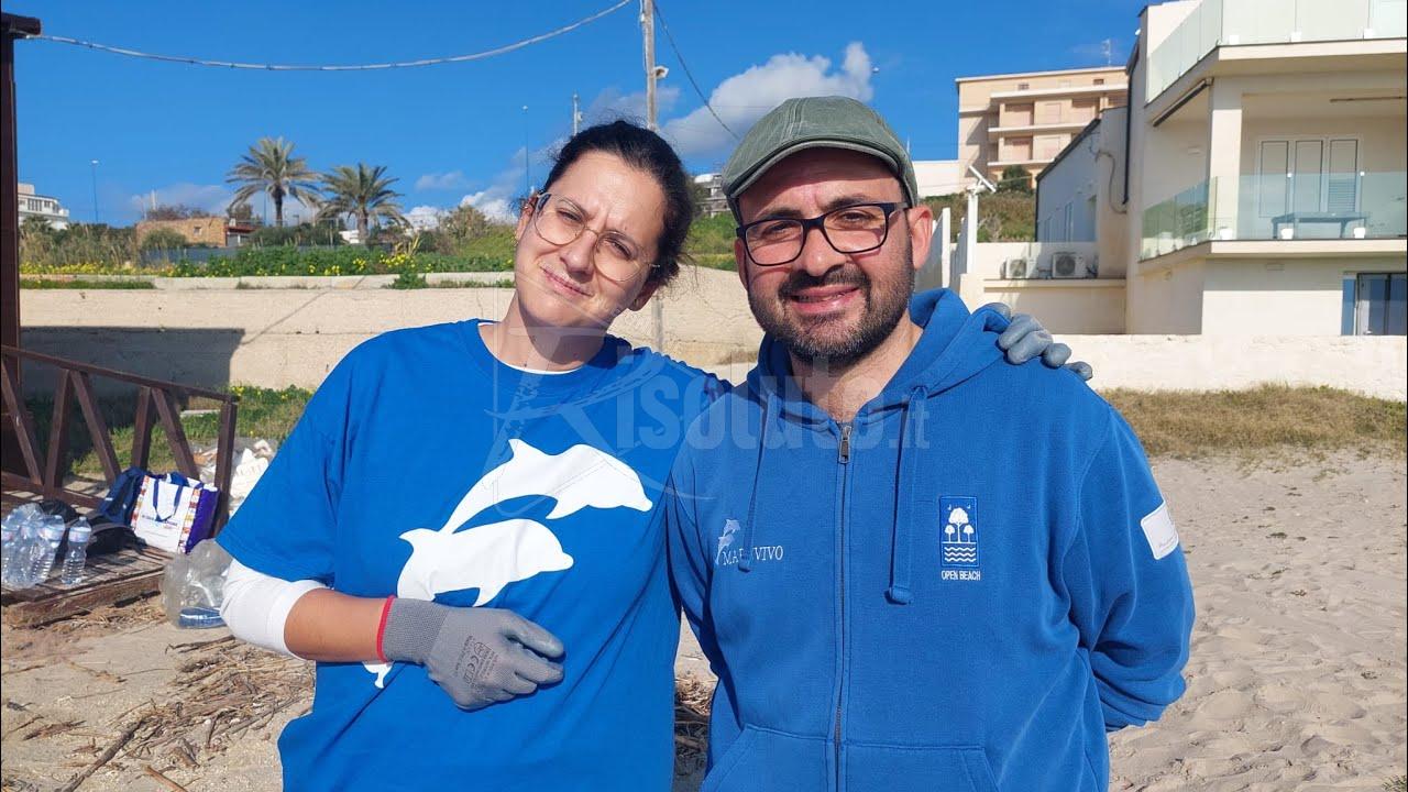 Marevivo inizia il 2023 con la pulizia della spiaggia della Tonnara a Sciacca (Video)