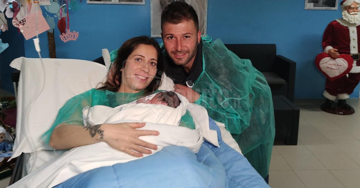 Calogero il primo nato del 2023 all'ospedale di Sciacca (Video)