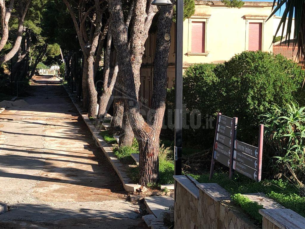 Tra un mese si completano i lavori al parco delle Terme di Sciacca, si attendono decisioni sulla vigilanza