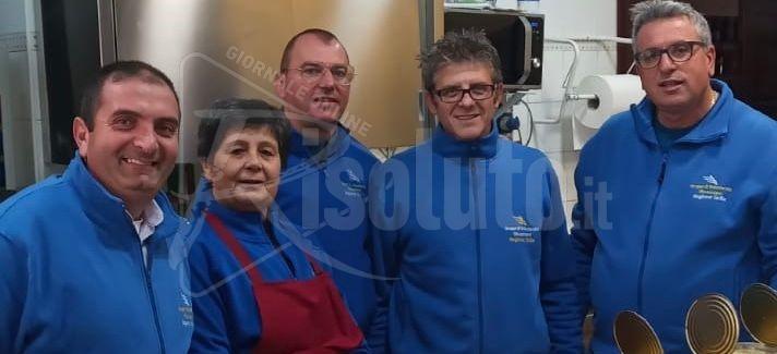 Pranzo di Natale del volontariato Vincenziano a Santa Margherita per 50 persone sole in casa