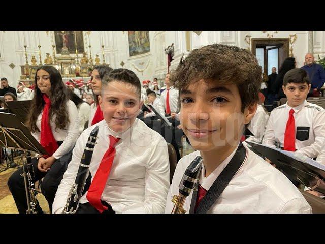 Ieri il concerto di Natale dell'Inveges, oggi il Dante Alighieri con orchestra Scaturro (Video)