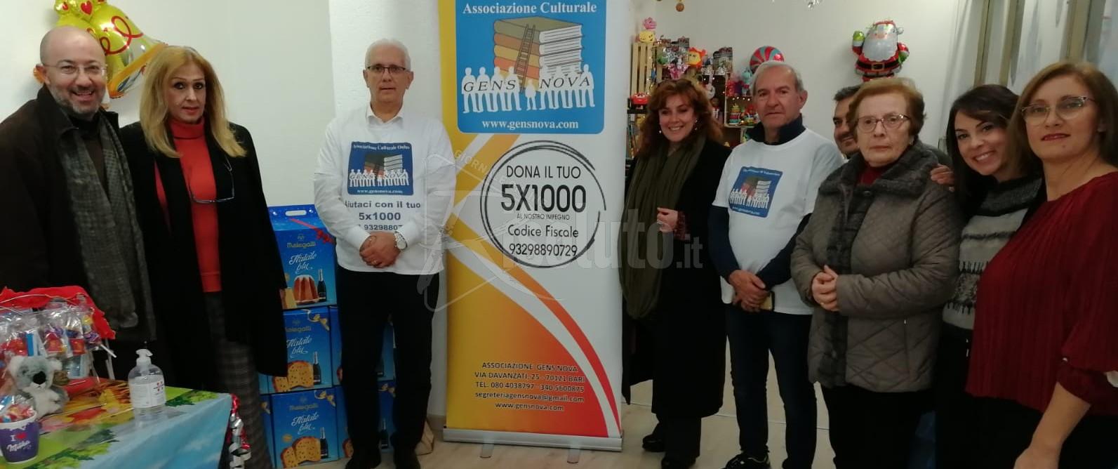 Gens Nova a Natale pensa agli anziani ed alle parrocchie di Sciacca