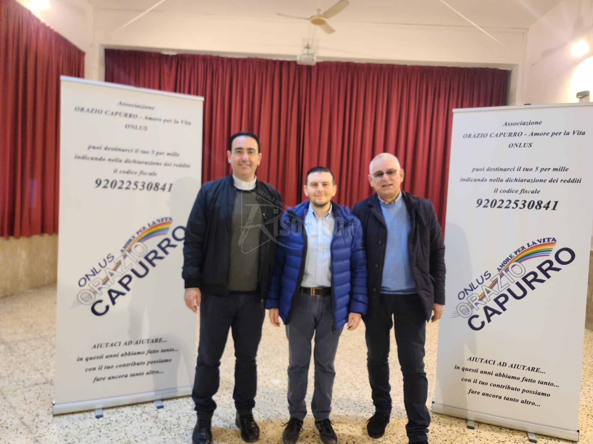 Consegna di generi alimentari alla Caritas del Carmine dalla onlus Capurro (Video)