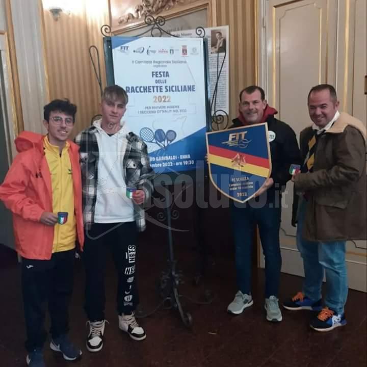Enna, premiato il Tennis Club Sciacca alla festa delle racchette siciliane 2022