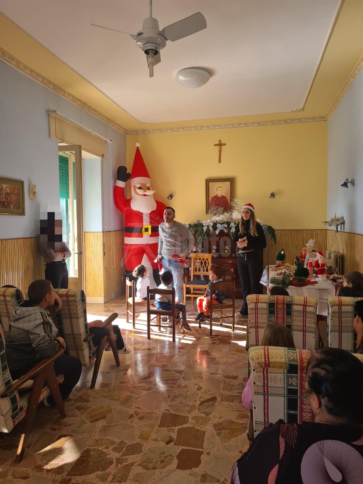Evento di Natale all'ex istituto Boccone del Povero di Sciacca
