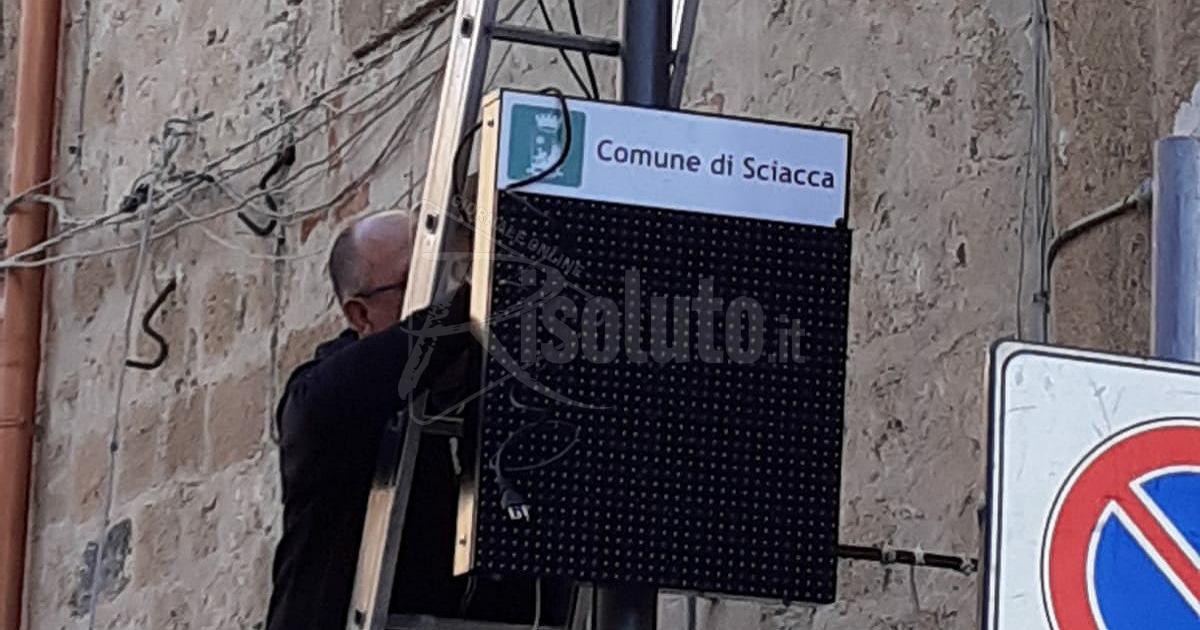 Installati i varchi nel centro storico di Sciacca, si attiveranno nel 2023