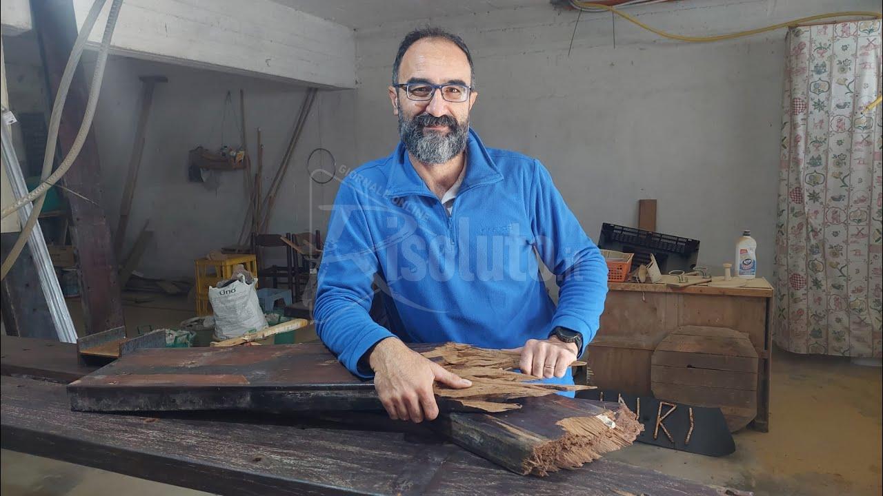 Santa Margherita, Lo Voi lavora per riportare al Calvario la Croce spezzata dalla tromba d'aria (Video)
