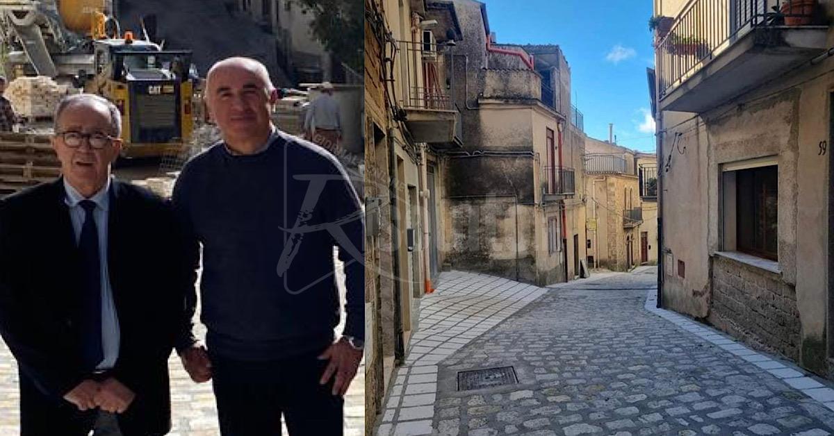 Caltabellotta riapre oggi via Madrice e mostra il "mosaico" nel centro storico