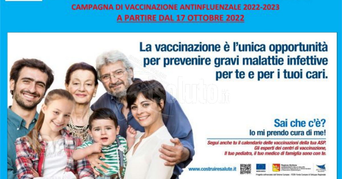"Influ Day", giornata pro vaccino antinfluenzale anche all'Asp di Agrigento