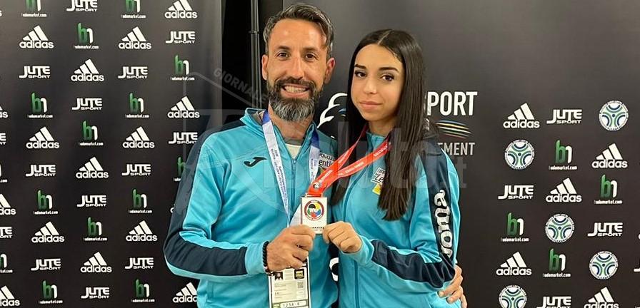 Coppa del Mondo giovanile di karate a Venezia, Emma Colletti di Calamonaci sul podio
