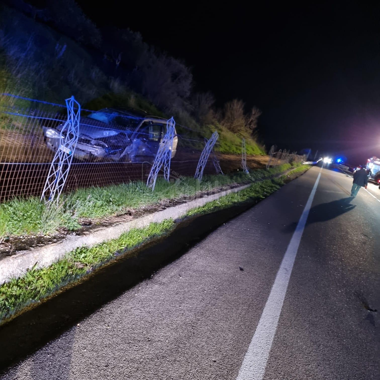 Santa Margherita Belice, quattro feriti nello scontro tra due auto.