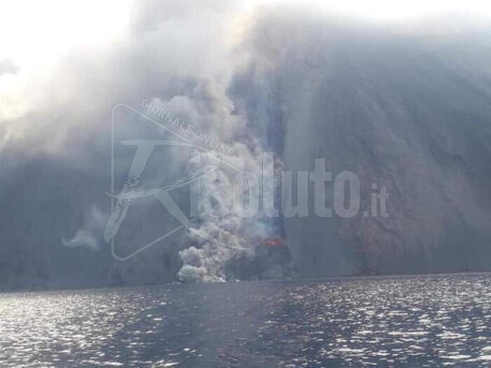 Maremoto a Stromboli, onda tsunami
