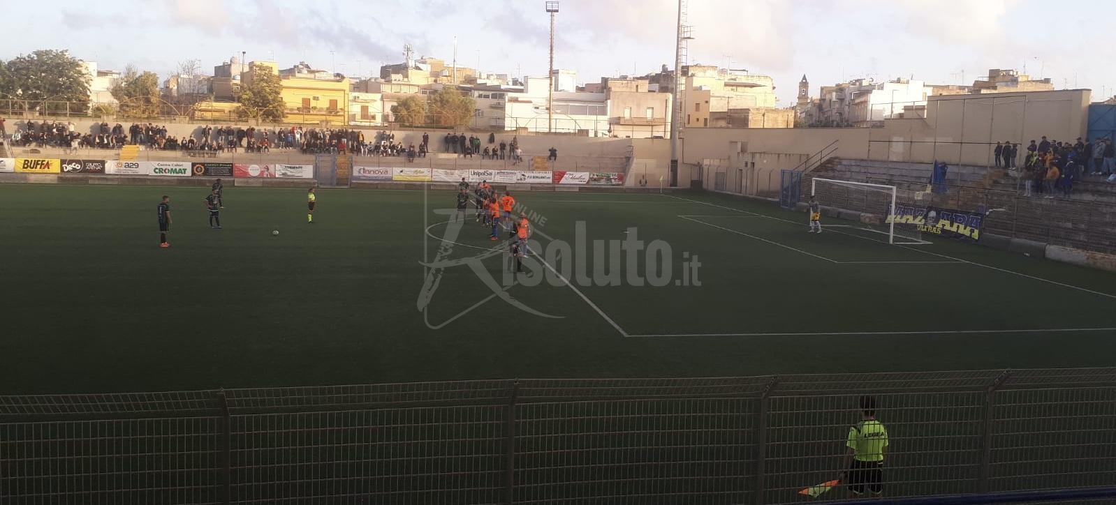 Lo Sciacca gioca bene, ma viene sconfitto a Mazara