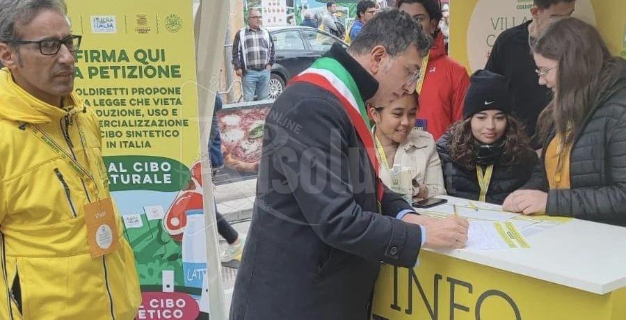 No al cibo sintetico, Villafranca Sicula alla manifestazione di Coldiretti