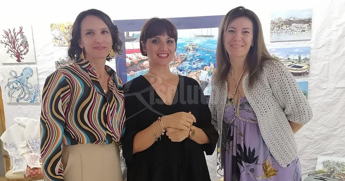 Collettiva d'arte   tutta al femminile a Menfi