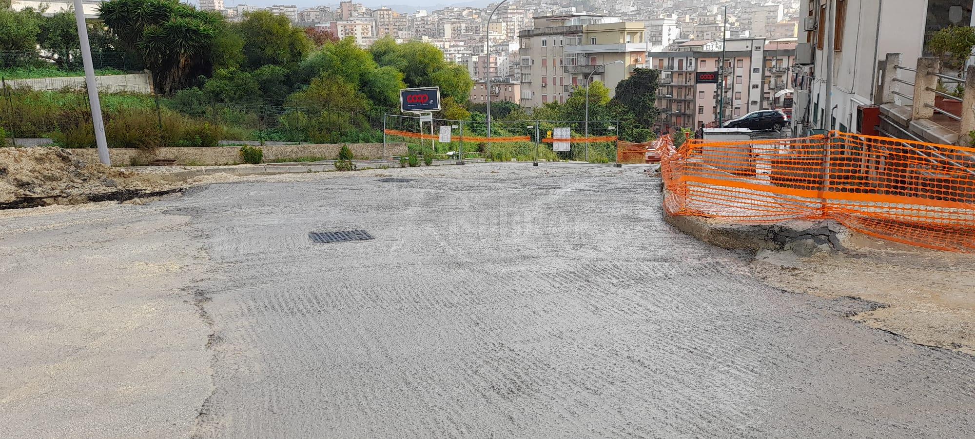 Lavori completati, si riapre al transito a Sciacca via Giovanni XXIII
