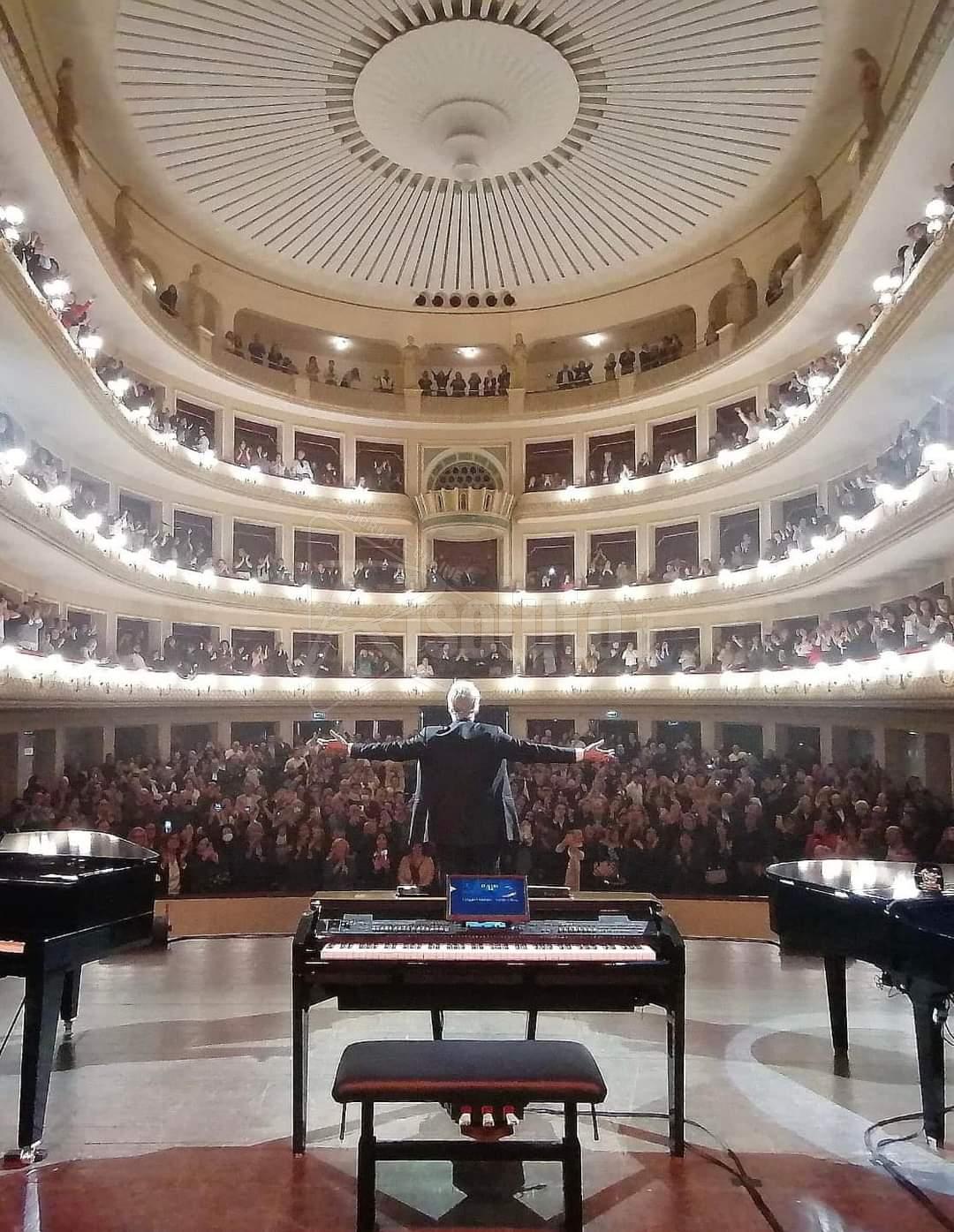 Claudio Baglioni stasera in concerto al Pirandello di Agrigento