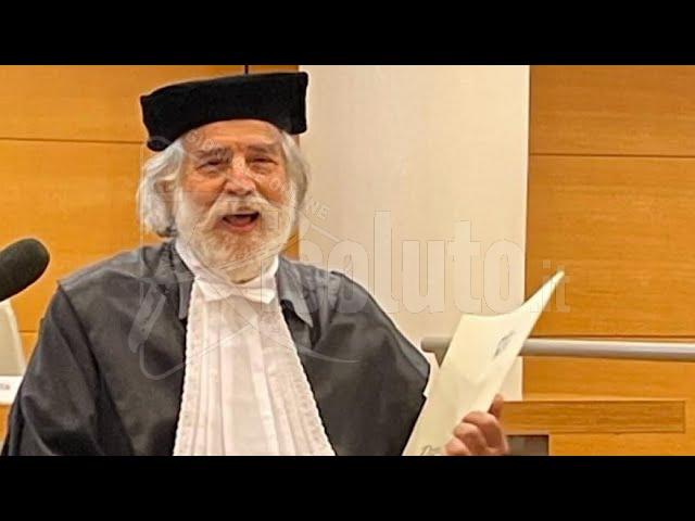 Laurea Honoris Causa in Teatro al maestro dell'arte dei pupi Mimmo Cuticchio (Video e foto)