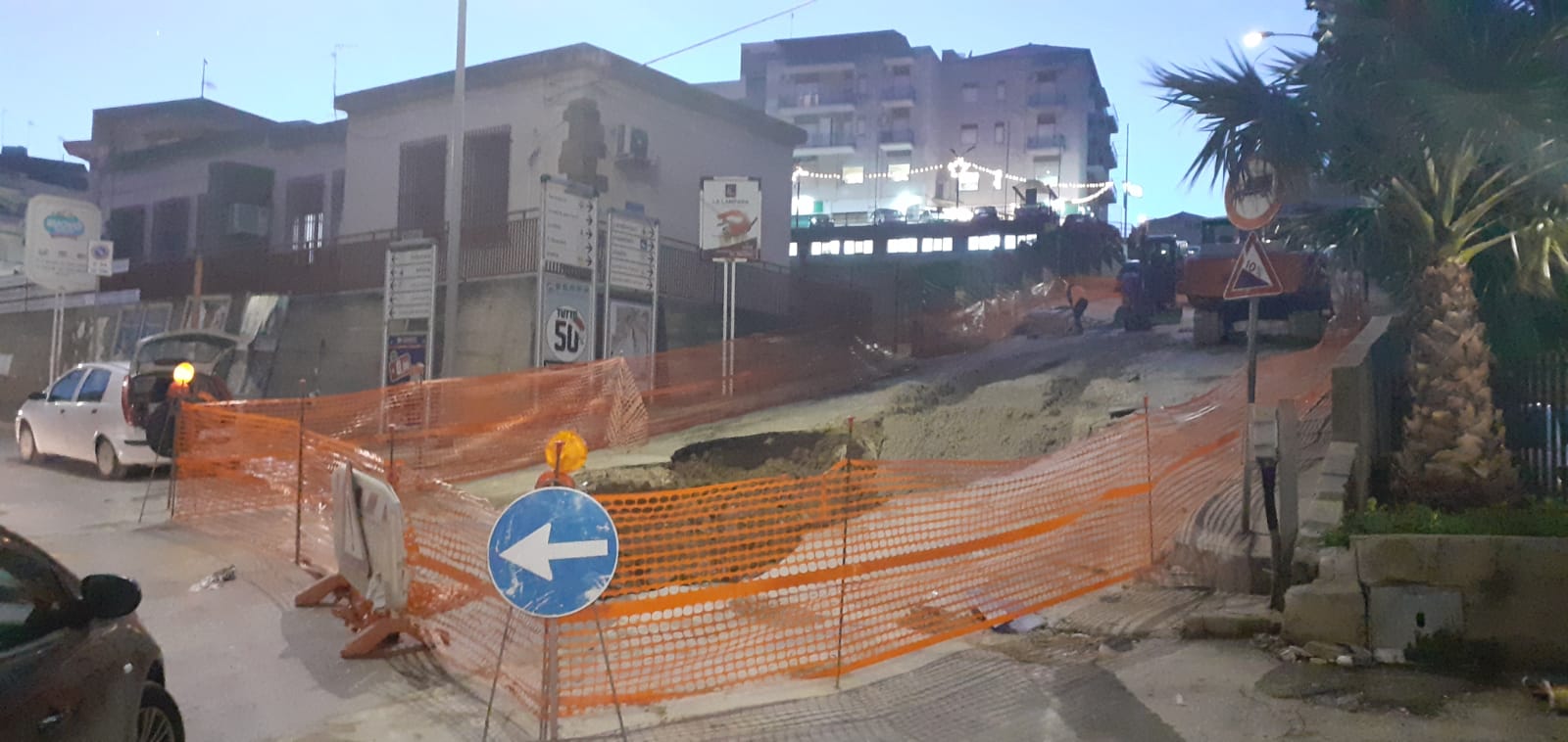 Lavori alla rete fognaria alla Perriera, modifiche alla viabilità