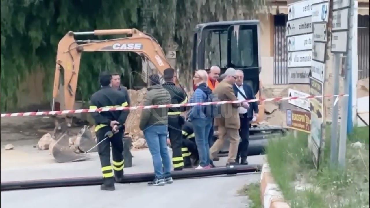 Fuga di gas a Ribera, rientrano a casa le 30 famiglie (Video)
