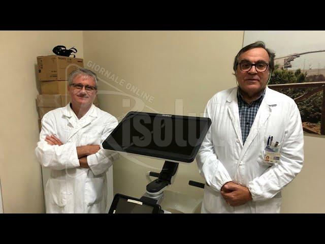 Ecografo per il Pronto Soccorso di Sciacca, il primario Galizia: "Ridurra' del 35 per cento i ricoveri" (Video)